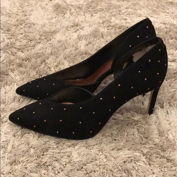 Ted Baker Daphne D’Orsay Studded Suede Pump NWT - Picture 11 of 12